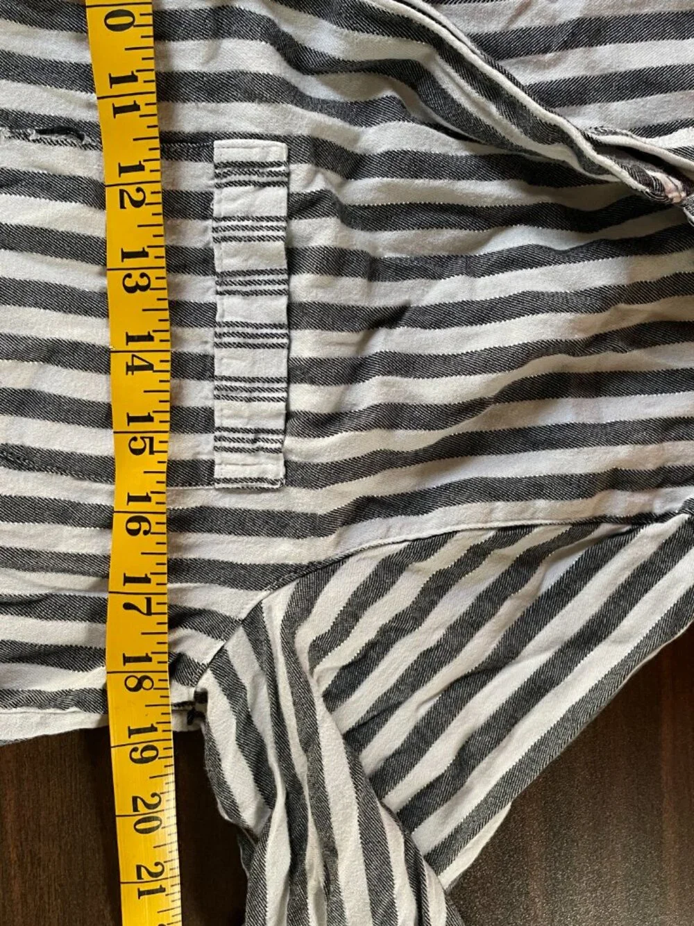 Victoria's Secret Pajama Set Striped Long-Sleeve — Black & White